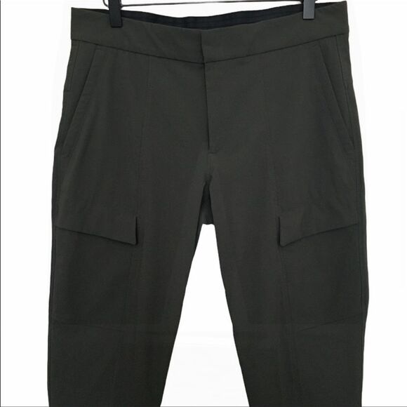 Athleta Wander Utility Pants Green 6 Tall - Picture 4 of 8